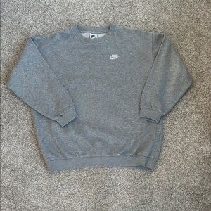 Nike Kids Grey Crewneck